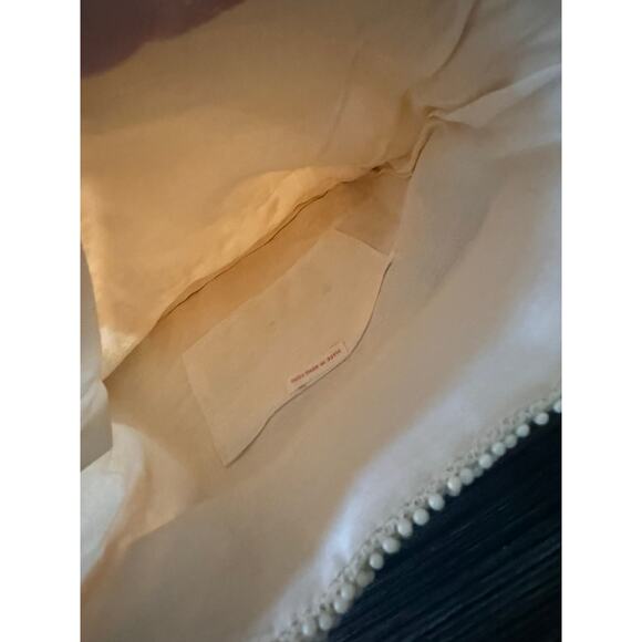 Vintage 1950s/1960s Scattered Bead Top Handle Bag Made in Hong Kong - Picture 4 of 7